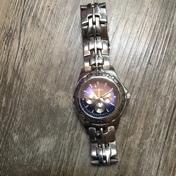 Fossil Other - Fossil Blue Chronograph Mens Watch
